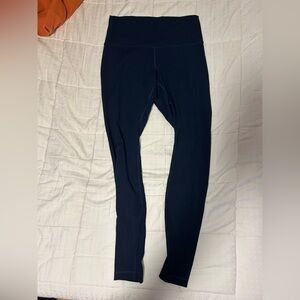 Lululemon Navy Blue Leggings
size 8